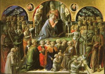 Fra Filippo Lippi : The Coronation of the Virgin